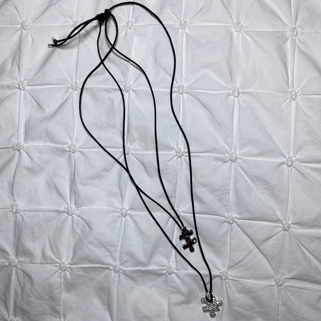 Swarovski Puzzle Piece Necklace Set